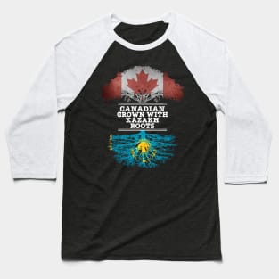 Canadian Grown With Kazakh Roots - Gift for Kazakh With Roots From Kazakhstan Baseball T-Shirt